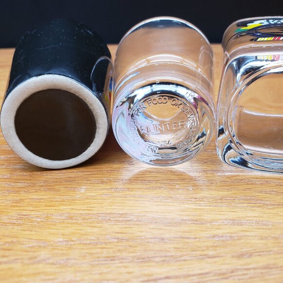 Vintage NASCAR Shot Glass Lot Bill Elliott Jeff Gordon Dale Jr Logo Mini Mug Set - Picture 7 of 7